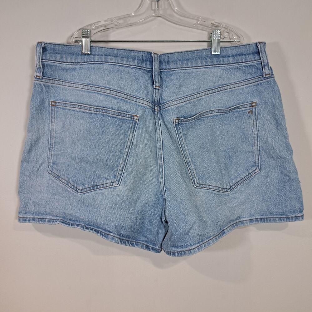Madewell  Perfect Mid Length Women's Jean Short SIze 33 - Picture 2 of 8
